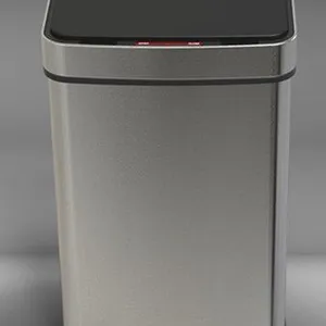 Automatic Smart Sensor Waste Bin Trash Can Dustbin Garbage Bin 13gallon50L thumbnail-1