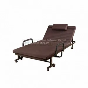 AG-FB003B Best Sale Portable Metal Frame Electric Hospital Folding Bed thumbnail-1