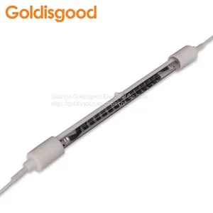 Half-white Carbon Fiber Infrared Heating Mediumwave Tube for Oven thumbnail-4