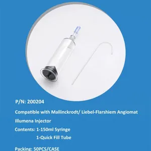 Angiographic Syringe For Guerbet Mallinckrodt Liebel-Flarsheim Angiomat 6000, Angiomat Illumena thumbnail-1