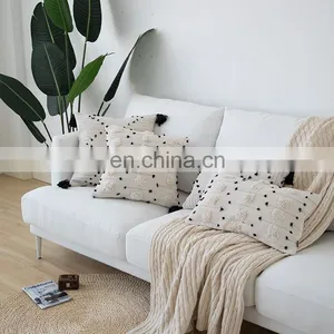 Wholesale Designer Custom Throw Cushion Cover Decorative Tufted Sofa Cushion Cover thumbnail-7