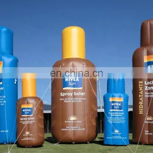 Lifelike Blow Up Replica Advertising Cartoon Character Inflatable Juice Bottle for Promotional Events thumbnail-4