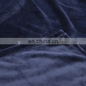 Stars Printed Navy Coral Blanket Air-Conditioned Lively Office Nap Cover Fleece Blanket Throw thumbnail-3