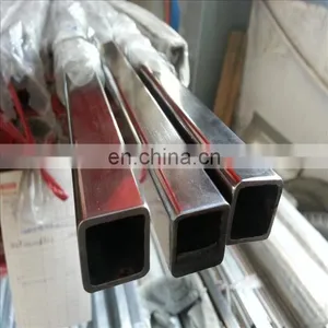 Hot Sale Square Tube 25*25mm Ss316 Stainless Steel Hollow Section thumbnail-3
