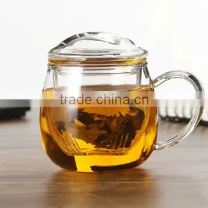 350ml Glass Teacup With Infuser thumbnail-1