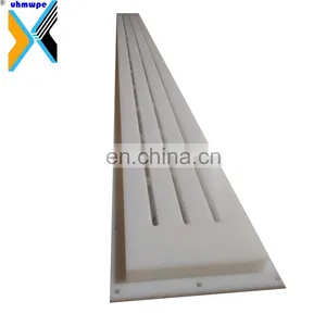 UHMWPE Suction Box Top Forming Board for Paper Machine UHMWPE Dewatering Elements UHMWPE Paper Machine Vacuum Suction Box Cover thumbnail-2