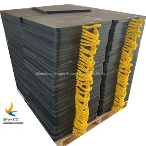 Base Block Crane Foot Pad With Machined Logo and Rough Anti-slip Surface thumbnail-4
