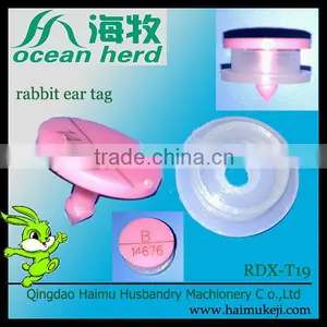 High Quality Rabbit Ear Tag/plastic Number Tag thumbnail-1