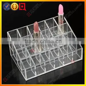 Space Saver Clear Acrylic Lipstick Holder thumbnail-1