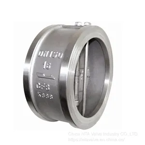 Wafer Type Double Disc Check Valve Flap Swing Check Valve thumbnail-1