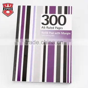 A5 Ruled Pages Refill Pad With Margin Softcover Notebook Quality Choice thumbnail-1