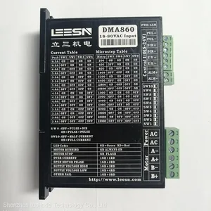DMA860V Lisan Electromechanical 60/ 86mm Stepping Motor Driver With IO Control Potentiometer Speed Regulation LEESN Motor Control Box Manufacturer thumbnail-4