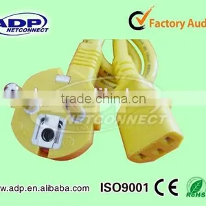 Hot Sale Own Factory Produced European Standard Plug PC Power Cord thumbnail-1