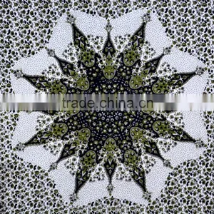 Indian Tapestry Cotton Green Floral Print Vintage Wall Hanging Tapestries Throw Mandala Print Bedsheet thumbnail-3
