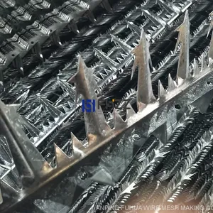Galvanized Wall Spikes, Galvanized Large Wall Spikes, Galvanized Razor Spikes, Galvanized Spear Spikes, Made in China thumbnail-2