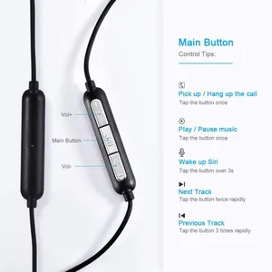 Brand New Metal 8pin Headphone With Remote Mic for Apple Iphone 7/8 Wired Earphones With Lightning Connector thumbnail-4