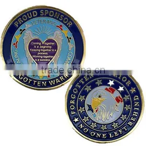 Metal Soft Enamel Challenge Coins thumbnail-1
