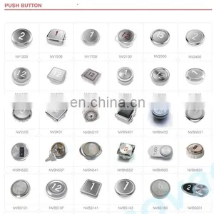 Customized Elevator Parts Square Touchless no Touch Push Button thumbnail-1