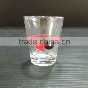2oz Print Transparent Tumbler &Mini Shot Glass Cup thumbnail-1