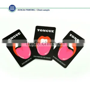 Romantic Colorful Hot Sale Big Tongue Hard Paper Card thumbnail-1
