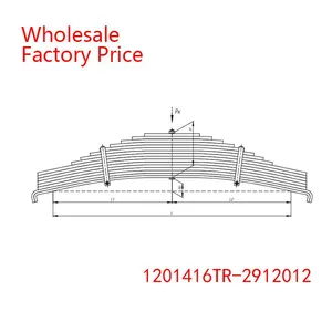 1201416TR-2912012 NovosibARZ Leaf Spring Wholesale For TRAILER thumbnail-2