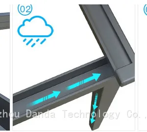 3*6m Waterproof and Easy Assemble Outdoor Pergola thumbnail-5