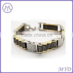 High Quality Stainless Steel Chain Bracelet With Skull thumbnail-2
