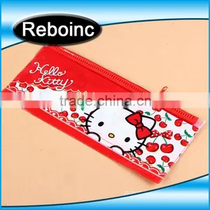Clear PVC Pencil Packing Bag Plastic Zip Top Slider Zipper Pvc Pencil Bag for Kids Quality Choice thumbnail-6