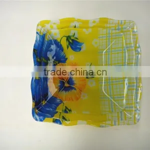 Square & Round Glass Dish thumbnail-1