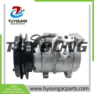 10S15C Car Aircon Compressor for Hitachi Komatsu X4436025 DCP99821 4436025 20Y8101260 thumbnail-1