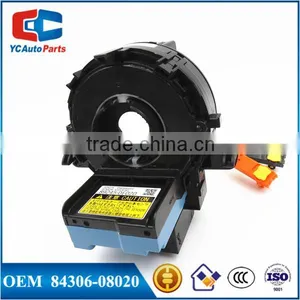 New Clock Spring 84306-08020 With Angle Sensor 89245-0E020 for Toyota Sienna thumbnail-1