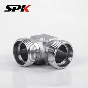 Stainless Steel Male Thread Elbows Fittings, Hydraulic Pipe Fittings, Models 1C9, 1D9 Manufacturer Supplies thumbnail-2