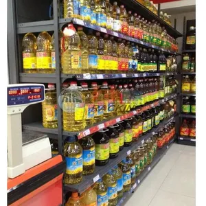 Heavy-Duty Corner Shelf for Supermarkets With Reinforced Steel Display Racking thumbnail-1