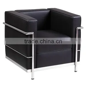 3 Seater LC2 Sofa Iconic Mid-century Designer Furniture thumbnail-3