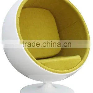 Modern Fiberglass Eero Aarnio Ball Chair thumbnail-3
