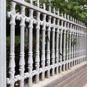 Concrete Precast Sword-shaped Fence for Villas, Yards, and Factory Areas, European-style Imitation Stone Railing and Wall thumbnail-3
