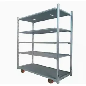 Large Commercial Metal Plant Flower Cart Display Rack thumbnail-5