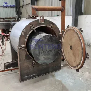 Rice Husk Carbonization Furnace Bio-Charcoal Making Machine Coconut Shell Carbonization Kiln EPC thumbnail-2