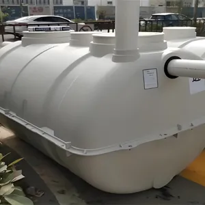 2000 Gallon Fiberglass Septic Tank, 1.8m Diameter, 6ft Height, 30-Year Lifespan, 3/4 Inch Inlet/Outlet thumbnail-5
