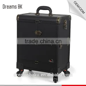 China OEM Trolley Makeup Artist Case With Rolling Wheels thumbnail-2