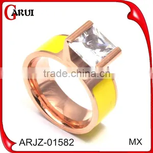 Rings for Women Rose Gold Engagement Ring Sturkish Rose Gold Rings Diamond Ring thumbnail-1