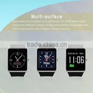 2016 Hot-selling Bluetooth Heart Rate Monitor Fitness Tracker Smart Watch Android Wear Smart Watch Quality Choice thumbnail-5