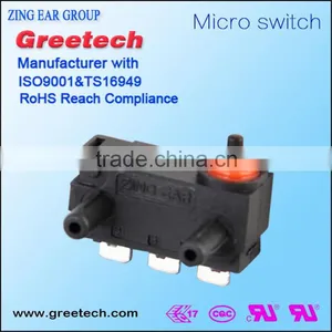 UL Cul ENEC 3A 125V/250V Sensitive Micro Switch IP67 thumbnail-4