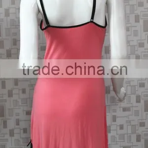 Red Cotton Sexy Lace Lady Lingerie thumbnail-3
