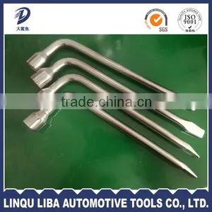 350mm Fully Polished L Shape Hand Socket Spanner/wrench thumbnail-6