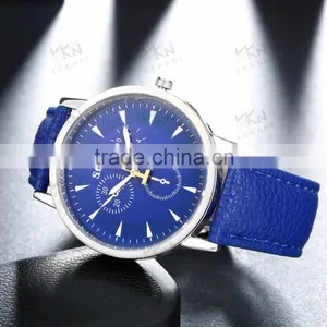 Custom Design Your Own Watch, Fashion Blue Quartz Watch Quality Choice Most Popular thumbnail-3
