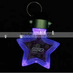 Star Shape LED Luminous Pet Dog LED Tag Custom Logo thumbnail-2