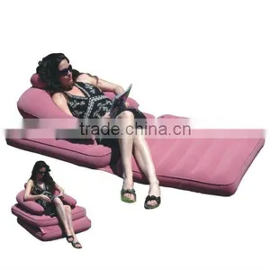 PVC Inflatable Flocked Sofa (Foldable) thumbnail-1