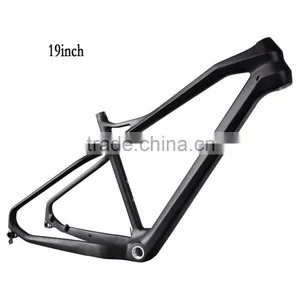 Carbon Fat Bike Frames Size 17/19 26er Carbon Fiber Snow Bike Frame Snow Bicycle Frameset SN02 thumbnail-1