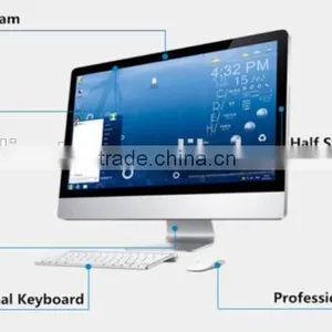 Buy Ultrathin Cheap 23.6 Inch Intel I3/i5/i7 Dual-core Desktop Computer All in One pc thumbnail-5